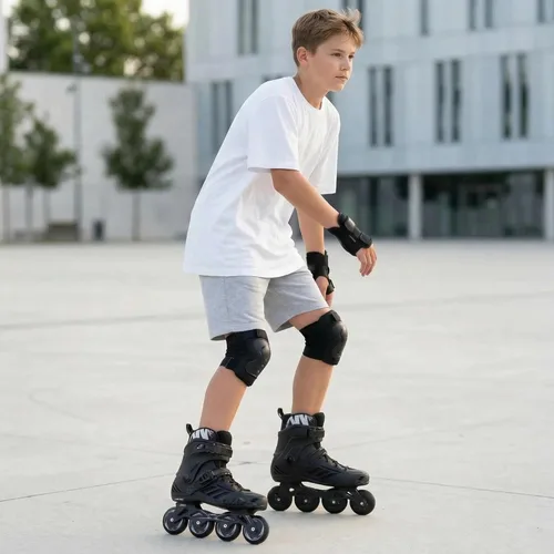 Miniatura 4 de Patines en línea para mujeres y hombres, patines de alto rendimiento para adultos, hombres y mujeres, patines profesionales para fitness al aire