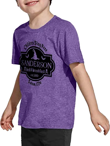 Miniatura 3 de LAZYCHILD It's Just A Bunch of Hocus Pocus - Camiseta de Halloween para niños y niñas, Sanderson Sister Graphic Shirt