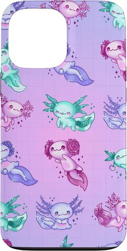 Miniatura 24 de Funda con patrón Axolotl para iPhone 12/12 Pro