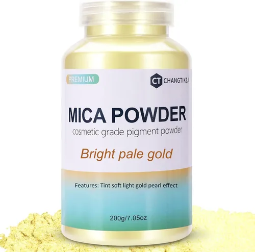 Miniatura 31 de CHANGTIKEJI Polvo de mica – 81 colores – 0.35 oz/botella de pigmento natural en polvo para resina epoxi, fabricación de jabón, fabricación de velas