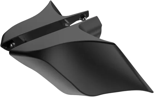 Miniatura 11 de Advanblack Barracuda - Cubiertas laterales estiradas plateadas (brillantes), paneles extendidos para Harley Touring Street Glide Road Glide Electra