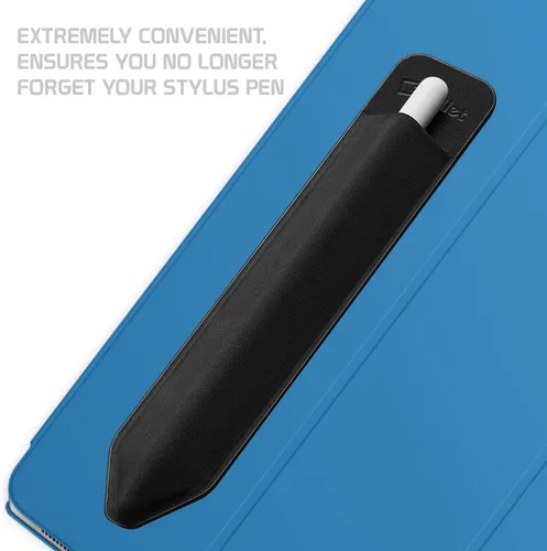 Miniatura 3 de Soporte para lápiz capacitivo, funda elástica de bolsillo 3M, parte trasera adhesiva compatible con Apple iPad, iPad mini, iPad Air, iPad Pro