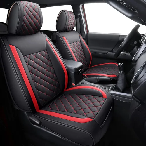 Miniatura 10 de Tomatoman Tacoma - Fundas de asiento personalizadas para camioneta Sport Gen SR Extended Pro Off-Road Pickup V6 2005-2025 2026, cojines impermeables