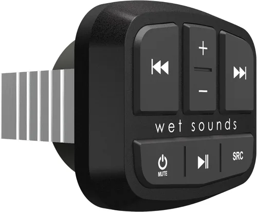 Miniatura 7 de Wet Sounds WS-MC2 - Receptor de medios digitales marinos y control remoto MC-TR-MINI Mini con cable de 25 pies (requiere actualización de software)
