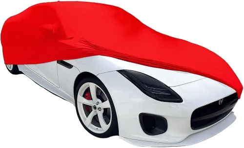 Miniatura 23 de Ferrari 458 Italia / 488 GTB / F8 Tributo Ultraguard Funda de satén elástica para interiores - El mejor ajuste personalizado (negro)