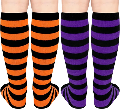 Miniatura 5 de Calcetines de fútbol para niños, calcetines de fútbol para niñas, calcetines de fútbol para niños, calcetines de tubo con rayas para niños pequeños