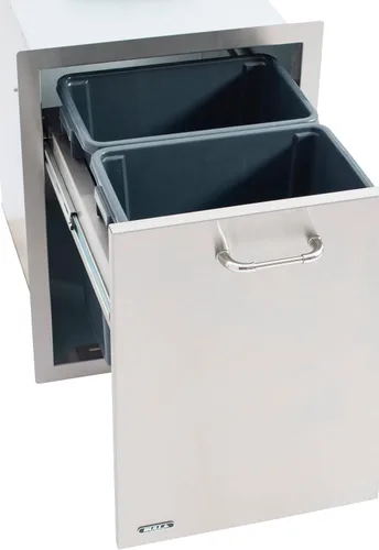 Miniatura 4 de Bull Slim 10 Galones Cajón de Basura Extraíble con Papelera, 16.5x27 Pulgadas (56941)