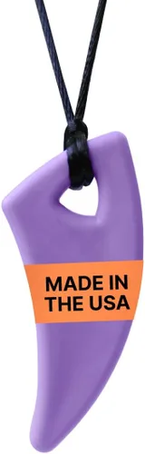 Miniatura 17 de ARK - Collar masticable con dientes de sable para niños y adultos sensoriales para autismo, TDAH, SPD, ansiedad, collar sensorial masticable