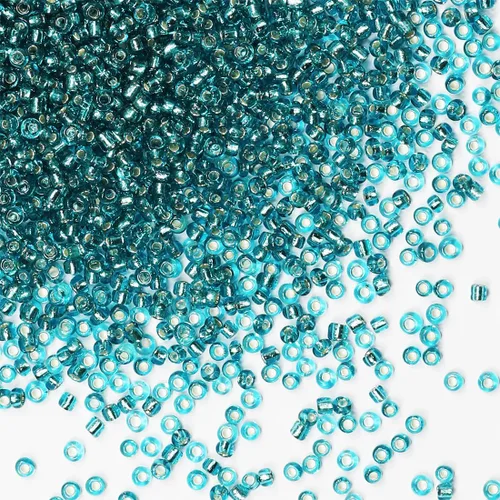 Miniatura 72 de Cuentas de semillas doradas transparentes de 4 mm al por mayor para hacer joyas, 110 gramos, aproximadamente 1600 piezas, cuentas de vidrio 6/0