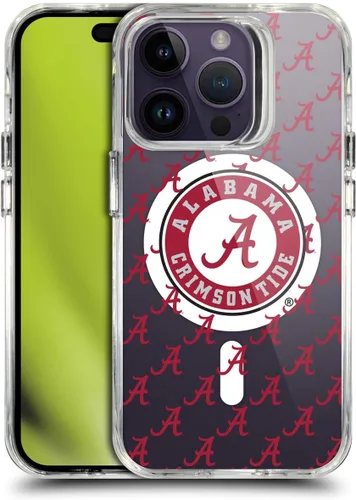 Miniatura 244 de Head Case Designs Funda de gel suave con licencia oficial de la Universidad de Alabama UA Collage compatible con Apple iPhone 13 Pro Max