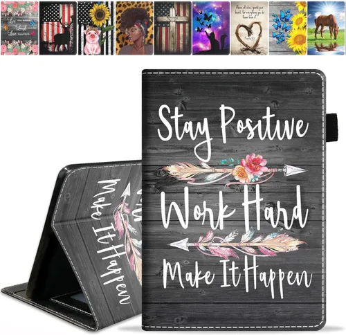 Miniatura 17 de Funda para tableta Amazon Kindle Fire 7 (pantalla de 7 pulgadas, 12ª generación, versión 2022), funda de piel sintética prémium con función
