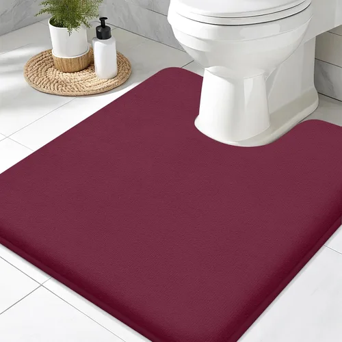 Miniatura 124 de Smiry Tapetes de Baño de Espuma Viscoelástica 36 x 24 pulgadas, Tapetes de Baño Extra Suaves y Absorbentes, Alfombra Antideslizante Lavable