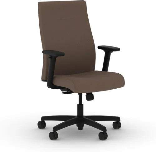 Miniatura 40 de HON Ignition 2.0 - Silla de oficina de tela, tapizada, brazos ajustables, silla de oficina ergonómica ejecutiva reclinable, con inclinación