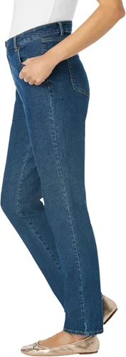Miniatura 4 de Woman Within Jeans elásticos de pierna recta de talla grande para mujer