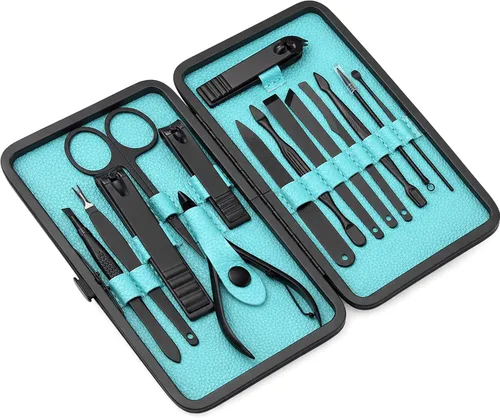 Utopia Care Kit de cortaúñas profesional o kit de manicura para mujeres y hombres, relleno de calcetines o padrinos de boda, juego de pedicura para