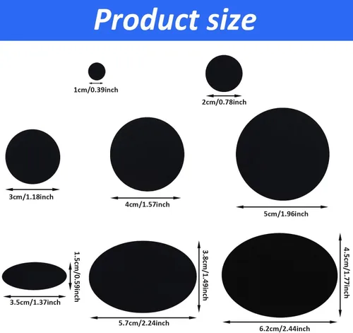 Miniatura 2 de Boao 80 parches de reparación para chaquetas de plumón, abrigo acolchado, cinta de reparación de tela de nylon, autoadhesiva, impermeable, Negro