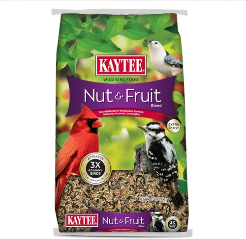 Miniatura 14 de Kaytee Nut & Fruit - Semilla de ave silvestre, 5 lb