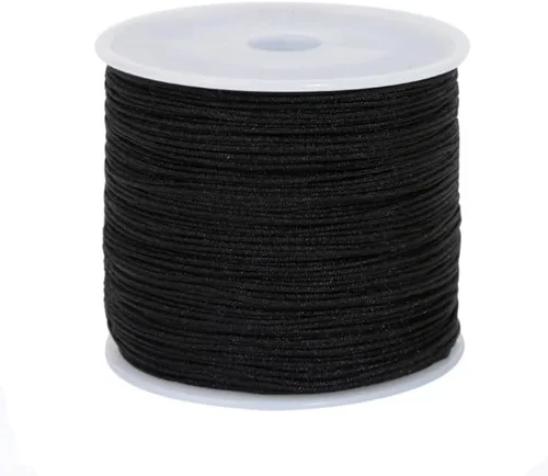 Miniatura 30 de Cordón de nailon trenzado de 150 yardas de 0.020 in, cuerda de hilo de nailon trenzado para pulseras de nudos chinos, collares, macramé, joyería