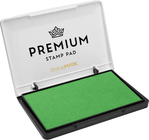 Miniatura 29 de StampMark Almohadilla de sello prémium tamaño mediano 3 x 4 pulgadas – para sellos de goma tradicionales – Almohadilla de fieltro color rosa
