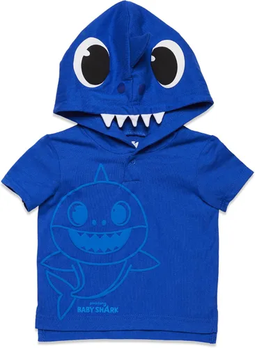 Miniatura 2 de Pinkfong Conjunto de camiseta y pantalones cortos de rizo francés para bebé Shark Mommy Shark para recién nacido a niño pequeño