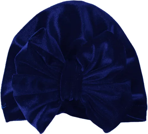 Miniatura 39 de Gorro de punto para bebé con lazos lindos turbante para envolver el sombrero (MZ6)