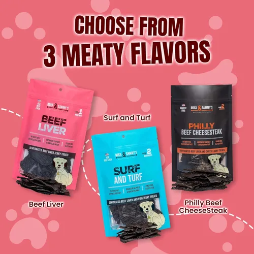 Miniatura 5 de Mika & Sammy's Gourmet - Golosinas para perros de hígado de res hechas en los Estados Unidos (Hígado de res de 12 onzas)