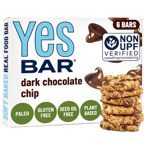 Miniatura 13 de YES Nut Bars - Fresa y coco - Barras suaves masticables saludables hechas con jarabe de arce orgánico, veganas, paleo, sin gluten, sin azúcar