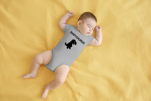 Miniatura 5 de AW Fashions Babysaurus - Baby Dino RawrSome T-Rex - Little Minisaurus - Lindo body de bebé de una pieza