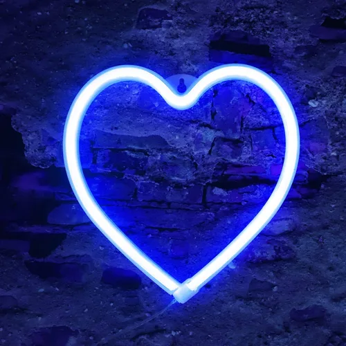 Miniatura 3 de Letreros de neón con forma de corazón para el día de San Valentín, luces LED de amor con USB y pilas para el hogar, pared, día de la madre, boda