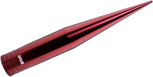 Miniatura 3 de TRUE SPIKE Fat Spike - Antena roja de calibre pesado mecanizado CNC de aluminio compatible con Chevy Silverado 1500 2500 3500 07-20