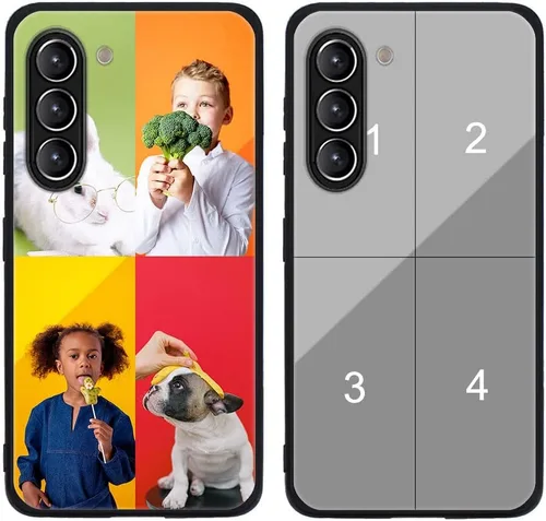 Miniatura 35 de Funda de teléfono personalizada para Samsung Galaxy S22+ / S22 Plus 5G, funda de TPU suave de vidrio templado antiarañazos personalizada con foto