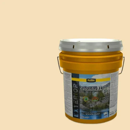 Miniatura 89 de Rodda Paint CASCADIA XL Pintura e imprimación satinada exterior en uno, cuarto de galón, solo ayer