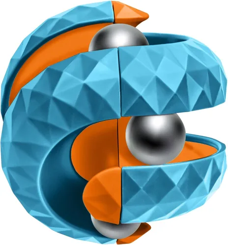 Miniatura 10 de Orbiit - Juguete de bola de rompecabezas Infinitycube, juguete giratorio, circuito infinito de cambio inverso, juegos de rompecabezas novedosos