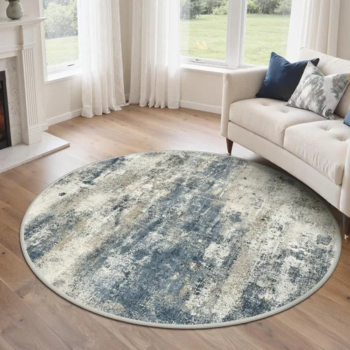 Miniatura 52 de GENIMO Alfombra antideslizante de 2 x 6 pies, lavable para pasillos de cocina, alfombras de cocina modernas abstractas, alfombra ligera de pelo bajo