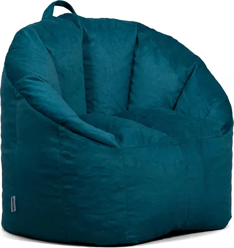 Miniatura 19 de Big Joe Milano - Silla de Puf con Cuero Montana Negro Vibe
