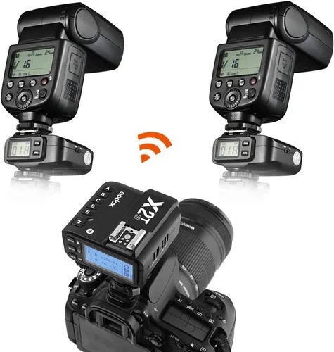 Miniatura 5 de Godox Disparador de flash inalámbrico X2T-S 2.4G TTL con 2X X1R-S controlador receptor compatible con Sony, función TTL, control de aplicación