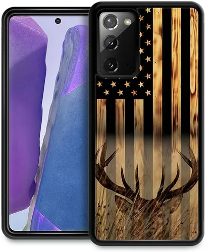 Miniatura 11 de DJSOK Funda compatible con Samsung Galaxy S22 Ultra, diseño con patrón de parachoques trasero, esquinas reforzadas contra arañazos, esquinas Bandera