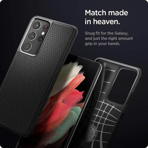Miniatura 5 de Spigen Liquid Air Armor - Funda para Galaxy S21 Ultra (2021)