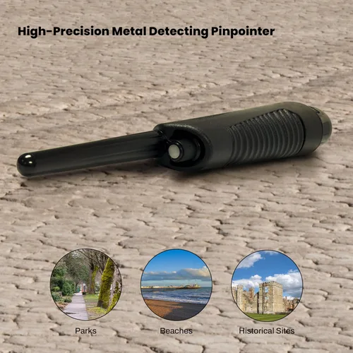 Miniatura 7 de Bounty Hunter Pinpointer para la detección de metales con señal de audio y vibración – Herramienta de precisión manual para una ubicación precisa