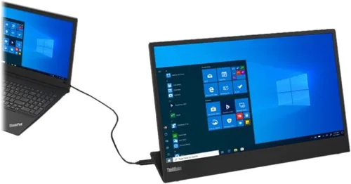Miniatura 2 de Lenovo ThinkVision M15 - Monitor móvil FHD de 15", color negro