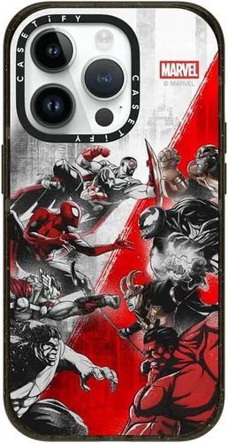 Miniatura 146 de CASETiFY Funda Impact para iPhone 17 Pro Max [Colaboración Marvel/Delgada/Magsafe / Protección contra caídas de grado militar 4X de 8.2 pies]