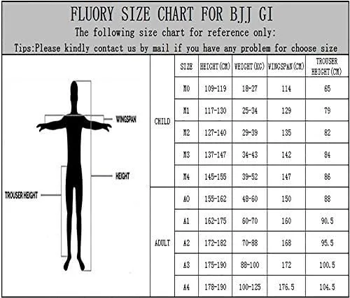 Miniatura 8 de FLUORY BJJ Gi para mujer traje brasileño Jiu Jitsu para mujer Kimonos y mujer uniforme BJJ