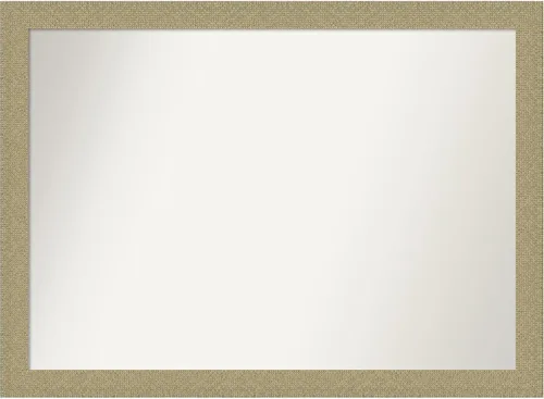 Miniatura 142 de Amanti Art Espejo de pared personalizado no biselado (24.25 x 24.25 pulgadas), marco dorado de mosaico, varios tamaños personalizados, espejo