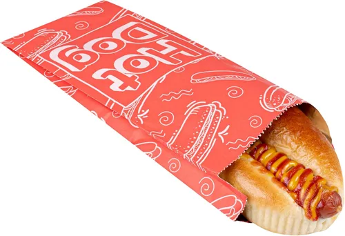 Miniatura 8 de Restaurantware -Bag Tek - Bolsas de comida forradas con papel de aluminio de 3.7 x 1.2 x 9.1 pulgadas, 100 envoltorios desechables para perros
