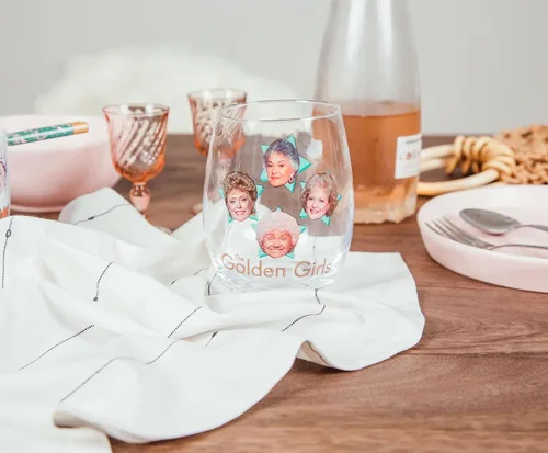 Miniatura 2 de Golden Girls - Copa de vino sin tallo de The Stars Vaso de cóctel para el hogar, juego de utensilios de bar para decoración de cocina, regalos
