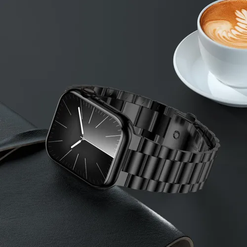 Miniatura 6 de iiteeology Correa ligera de acero inoxidable diseñada para Apple Watch Series 1-11, 42mm, 41mm, 40mm, 38mm, SE2 y SE3, reemplazo de correas iWatch