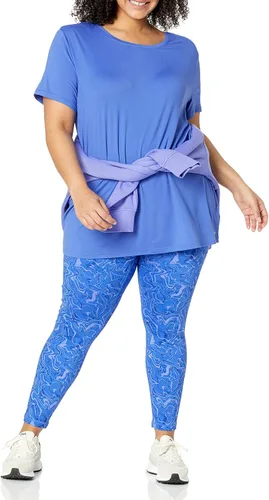 Miniatura 116 de Amazon Essentials Camiseta de manga corta con cuello redondo para mujer, de secado rápido, para entrenamiento, gimnasio, paquete múltiple