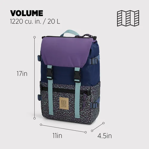 Miniatura 68 de Topo Designs Rover Pack Clásico, asfalto/negro, Tamaño único, Rover Pack Clásico
