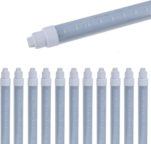 Miniatura 7 de Paquete de 6 T10 7FT 60W LED Tubo de luz de tienda de luz de doble cara 360° giratorio R17D Base Ballast Bypass 7 pies Anuncio Señal Iluminación 2