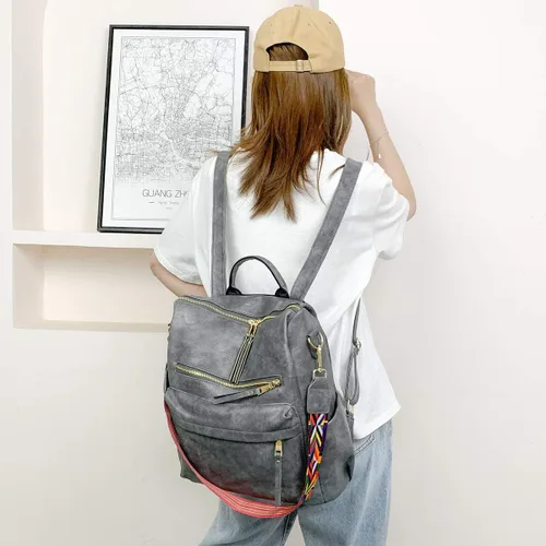Miniatura 2 de ZOCILOR Bolso de moda para mujer, mochila convertible de diseño multiusos, bolso de hombro, bolso de viaje